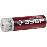 Батарейка Зубр супер АА 1,5В 4шт