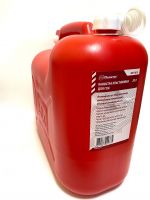 Канистра для топлива пластиковая 20 л, цвет: красный