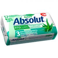 Мыло туалетное антибактериальное «Absolut» алоэ, 90 г