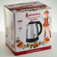 Чайник электрический 1,8 л 2000 Вт, ВАСИЛИСА Т30-2000 (Фото 2)