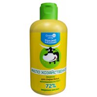 Мыло хозяйственное жидкое для белья GreenLab Little 72%, 230 мл
