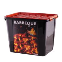 Ящик для хранения угля и аксессуаров для барбекю 25 л. BARBEQUE Time, С 50911