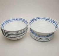 Набор столовой посуды из стеклокерамика «Венок голубой», 13 предметов, Bars