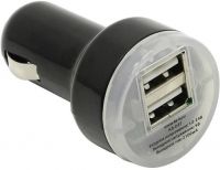Автомобильный USB, 2 порт, 12 В, 2.1 А, Jilion
