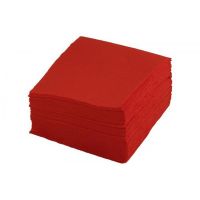 Салфетка Нега 100 листов 2-х слойная красная