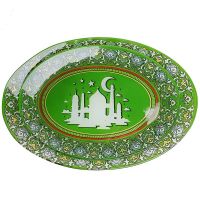 Набор овальных блюд Мечеть (2 тарелки) 25+30 см, S4501A/2 A233