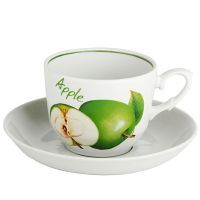 Пара чайная «Кирмаш. Зеленое яблоко» 250 мл, 7с1100/1ф34