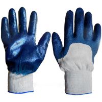 Перчатки прорезиненные антистатические синие