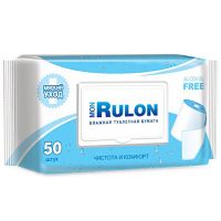 Влажная туалетная бумага Mon Rulon, 50 листов