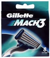 Кассеты для бритья «Gillette» Mach3, 8 шт