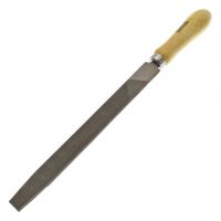 Напильник плоский с деревянной ручкой 250 мм №2, Чеглок 16-06-232