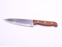 Нож кухонный с деревянной ручкой, ТМ037