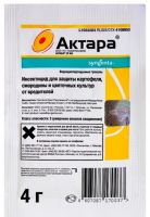 Актара пак.4гр (от колор.жук, комплексн. ср-во защиты)