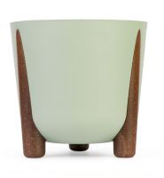 Кашпо «Жардин» на ножках 21л с дренажной вставкой