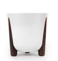 Кашпо «Жардин» на ножках 9л с дренажной вставкой