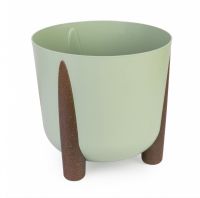 Кашпо «Жардин» на ножках 9л с дренажной вставкой