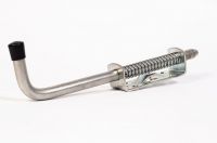 Задвижка дверная пружинная ЗД 16*250 цинк