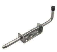 Задвижка дверная пружинная ЗД 16*250 цинк