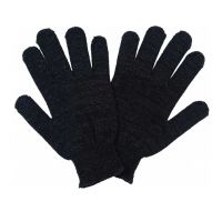 Перчатки х/б черные 6-нитка