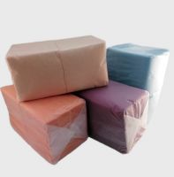 Салфетки бум. цветные 24х24