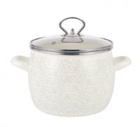 Кастрюля эмаль 3,2л «Бланш»