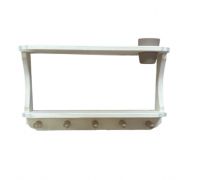 Полка-вешалка с стаканом