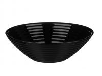Салатник стеклокерамика опал черный 16см