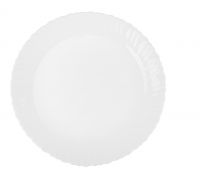 Блюдо круглое опал белое 30см