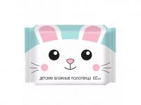 Полотенца влажные Детские 60шт
