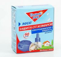 Фумигатор + жидкость от комаров 60ночей