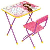 Комплект детской мебели (стол + стул) «Познайка»