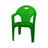 Кресло пластиковое Альтернатива, цвет: зеленый, М2609