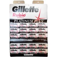Лезвия сменные «Gillette» Rubie Platinum Plus